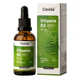 Vitamine K2 druppels MK7 vegan, 50 ml