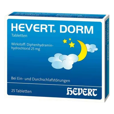 Hevert Dorm tabletten (25 stuks)
