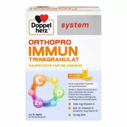 DOPPELHERZ Orthopro Immun Drinking Granules Systeem, 30 stuks