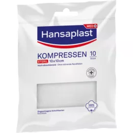 HANSAPLAST Kompressen steriel 10x10 cm, 5X2 st