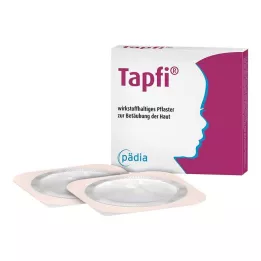 TAPFI 25 mg/25 mg medicinale pleister, 2 stuks
