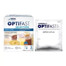 OPTIFAST Selectiedranken &amp; Crèmes Poeder, 8X55 g