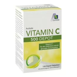 VITAMIN C 500 mg Depottabletten, 120 stuks