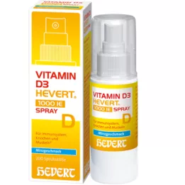 VITAMIN D3 HEVERT 1.000 d.w.z. spray, 30 ml