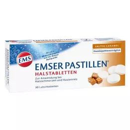 EMSER Pastilles keelpastilles gezouten karamel, 30 stuks
