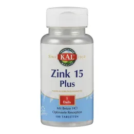 Zink 15 Plus tabletten, 100 stuks