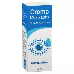 CROMO MICRO Labs 20 mg/ml oogdruppels, 10 ml