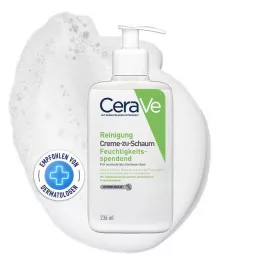 CERAVE Crème-naar-schuimreiniger, 236 ml