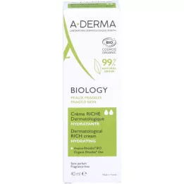 A-DERMA Biologiecrème Richig dermatologisch, 40 ml