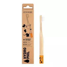NACHHALTIGE Muis Kids Tandenborstel Bamboe Oranje Zacht, 1 st