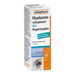 HYALURON-RATIOPHARM Gel oogdruppels, 10 ml