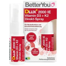 Betteryou Vitamine D3 + K2 Direct Spray, 12 ml