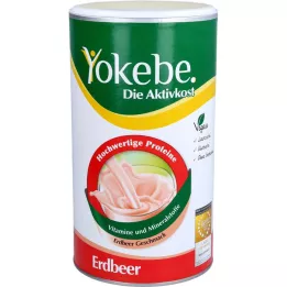 YOKEBE Aardbei lactosevrij NF2 poeder, 500 g