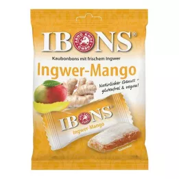 IBONS Zakje kauwgom met gember en mango, 92 g