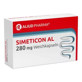 SIMETICON AL 280 mg zachte capsules, 32 stuks