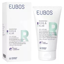 EUBOS KÜHL &amp; KLAR Reinigingsmelk tegen roodheid, 150 ml