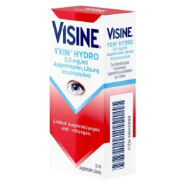 Visine® Yxin® Hydro 0,5 mg/ml oogdruppels, 15 ml