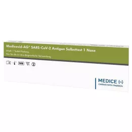 Medicovid-Ag Sars Cov-2 Antigeen Zelftest Neus, 1 st