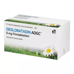 DESLORATADIN-ADGC 5 mg filmomhulde tabletten, 100 stuks