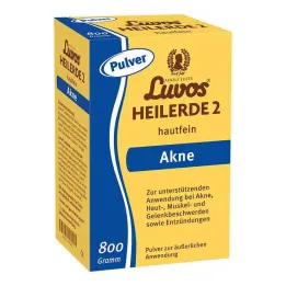 Luvos® Healing Clay 2, fijn voor de huid, 800 g