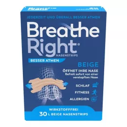 BESSER Atmen Breathe Right neusplug groot beige, 30 stuks