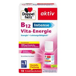 Doppelherz B12 Intense Vita Energy drinkfles, 18 st