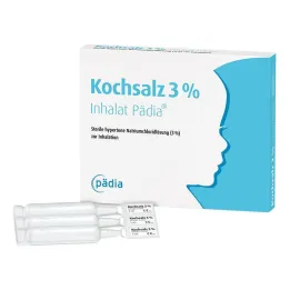 Tafelzout 3% inhalatieampullen voor kinderen, 60x4 ml