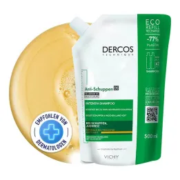 Vichy Dercos anti-roosshampoo voor de droge hoofdhuid, 500 ml