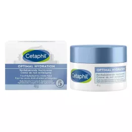 CETAPHIL Optimal Hydration revitaliserende nachtcrème, 48 g