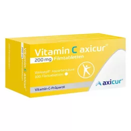 VITAMIN C AXICUR 200 mg filmomhulde tabletten, 100 stuks