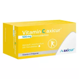 VITAMIN C AXICUR 500 mg filmomhulde tabletten, 100 stuks