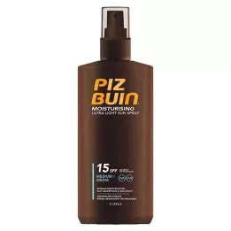 PIZ buin hydraterende ultra lichtzonspray LSF 15, 200 ml
