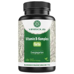 Virisolis Vitamine B Complex Forte 6-maandenveganistische capsules, 180 stuks