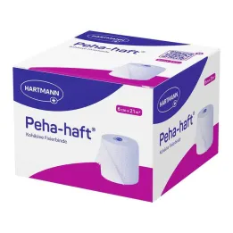 Peha-Haft bevestigingsverband latexvrij 6 cmx21 m, 1 stuk