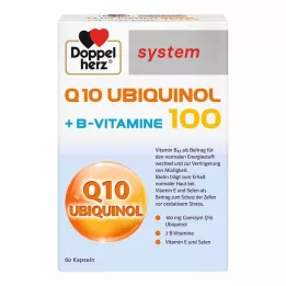 DOPPELHERZ Q10 Ubiquinol 100 systeemcapsules, 60 stuks