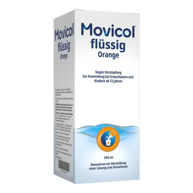 Movicol vloeibaar oranje, 500 ml Movicol vloeibaar oranje, 500 ml