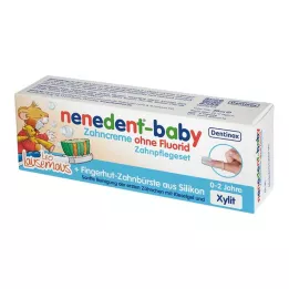 NENEDENT-Baby tandpasta zonder fluoride tandheelkundige zorg set, 20 ml