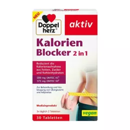 DOPPELHERZ Calorie Blocker 2in1 Tabletten, 30 stuks