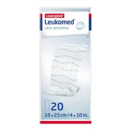 LEUKOMED huidgevoelig steriel 10x25 cm, 20 stuks