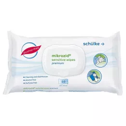 MIKROZID gevoelige doekjes premium Des.MP+Flä.Softp., 50 stuks