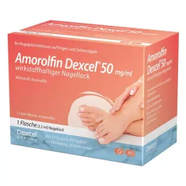 Amorolfine Dexcel 50 mg/ml nagellak met werkzame stof (2,5 ml)