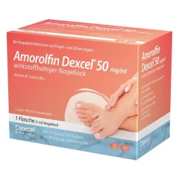 Amorolfin Dexcel® 50 mg/ml actieve nagellak, 5 ml