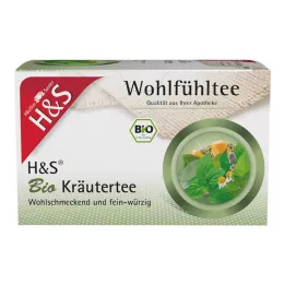 H&S Biologische kruidentheefilterzakjes, 20X1.5 g