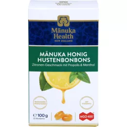 Manuka Health MGO 400+ hoestbonbons citroen, 100 g
