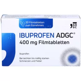 IBUPROFEN ADGC 400 mg filmomhulde tabletten, 20 stuks