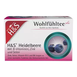 H&amp;S Blauwe bes met B-vitamines zink en selenium Fbtl., 20X2.5 g