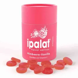 Ipalat Pastilles Flavour Edition Framboos-Vanille (40 stuks)