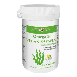 NORSAN Omega-3 veganistische capsules, 80 stuks