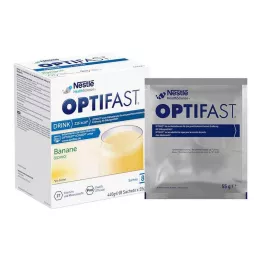 OPTIFAST Drinkbananenpoeder, 8X55 g