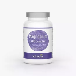 MAGNESIUM 400 mg Complexe Capsules, 120 st